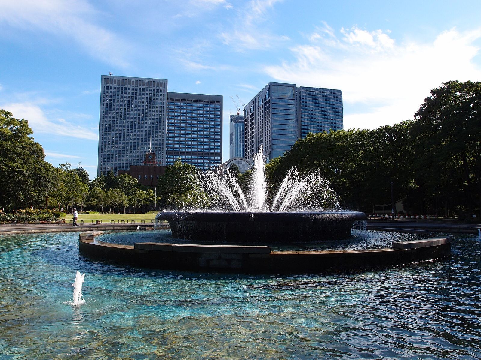 日比谷公園の噴水
