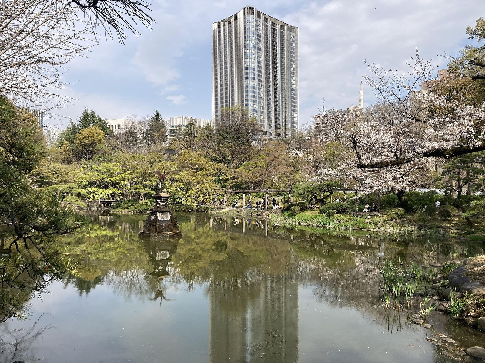 日比谷公園の心字池