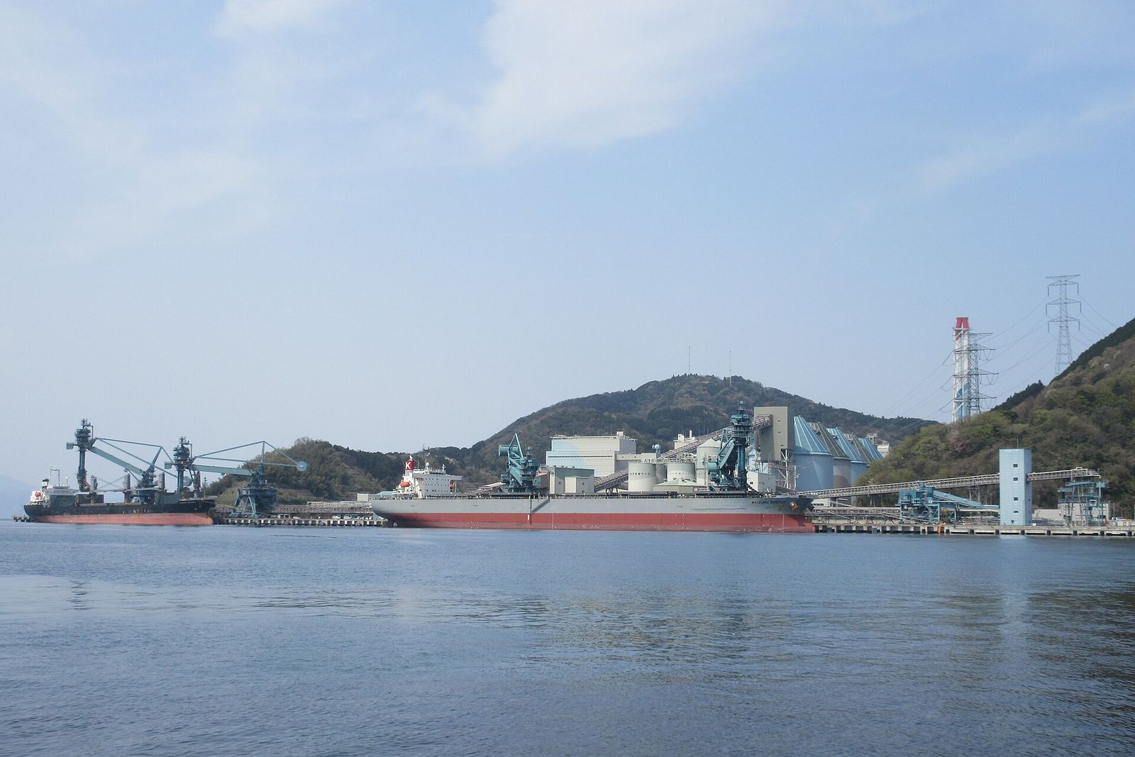 参考：舞鶴の発電所と港