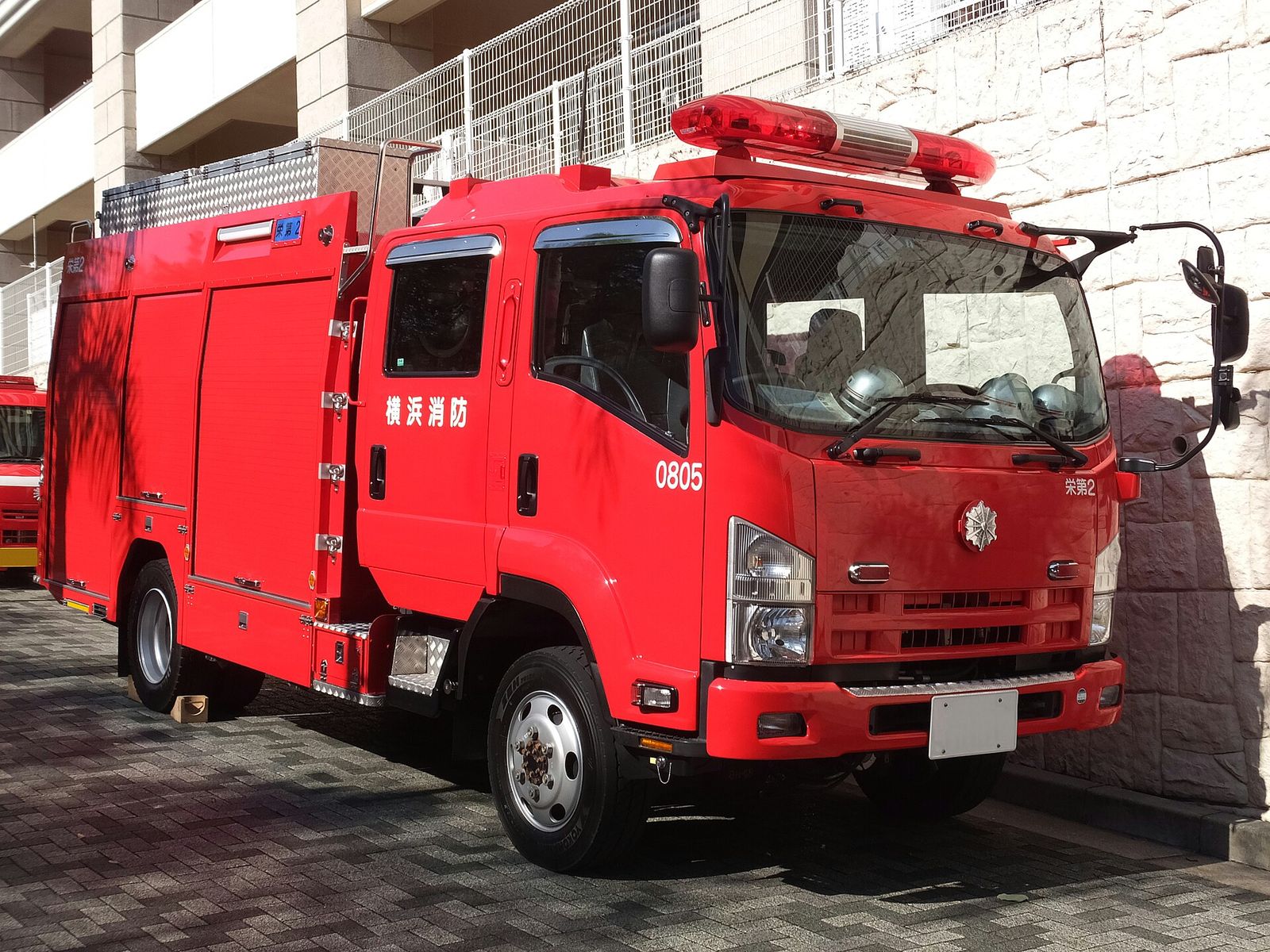 ポンプ車（参考：同種の車両）