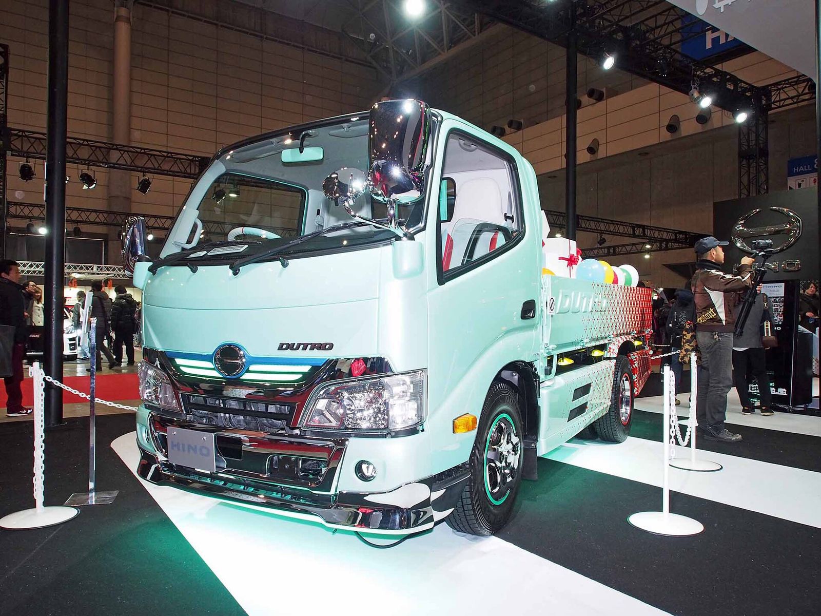東京オートサロンに展示されたトラック